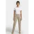 Summum Woman Tapered Fit Pants Rough Twill Dune