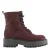 Graceland suède veterboots met profielzool – bordeaux