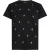 Karl Lagerfeld Rhinestone Heavy Jersey T-shirt Black