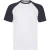 Fruit of the Loom Heren t-shirt honkbal met korte mouwen