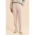 ICode Ecru Cargo-style Straight Trousers