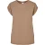 Urban Classics Dames/Dames Verlengd Schouder T-Shirt (Zachte Taupe)