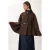 Gelaagde Poncho met Riempje