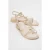 Antas Met bandjes Leer Plat Sandalen (Women)