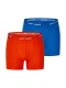 Happy Shorts Onderbroek ‘Neon’  neonblauw / rood