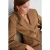 Aangeklede Crêpe Blazer met Sjaalkraag