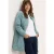Lange gewatteerde blouson