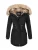 Navahoo Dames Winterjas Bombi – Premium Collectie met Afneembare Bontkraag