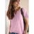 Cecil Dames Basic shirt in tuniekstijl in Roze