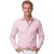 Overhemd Eterna normale fit roze strijkvrij