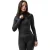 USA Pro Performance-jas met hoge kraag voor dames (Houtskool)