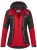 Arctic Seven Functionele jas  rood / zwart