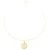 Orphelia ‘Fiore’ Dames 925 Sterling Zilveren Ketting met Hanger – Goud ZH-7079/2