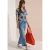 Shirt met ronde hals en print