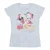 Disney Dames/Dames Mickey en Minnie Kerstkus Katoenen T-Shirt (Sportgrijs)