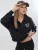 Busem Sweatshirt  marine / wit