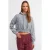 Dames Oversized Gemoffeld Hooded Sweatshirt