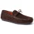 Base London Brooks Leren Herenschoenen in Gebrande Bruin Standaard Instappers
