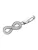 Giorgio Martello Milano Hangers ‘Infinity’  zilver