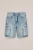 Blue Ridge – Jongens loose fit cargo denim short – Loose fit – Lichtblauw – Katoen –