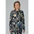 DIDI Travel Blouse Print Journey Black With Fiori Print
