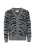 aleva Gebreid vest  grijs / zwart
