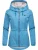 Ragwear Functionele jas ‘Dankka’  azuur / zwart