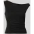 Guess Top van viscosemix met rimpelingen model ‘SHIRRING ILIANA’