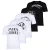 JACK & JONES Shirt  zwart / wit