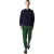 Lacoste Heren Sweatshirt met Geborduurd Logo Fleece Crew Hals (Marine)