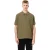 Lacoste Heren L.12.12 Geborduurd Logo Loose Fit Poloshirt (Kaki Groen)