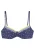 LASCANA Bikinitop  marine / limoen / wit