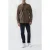 French Connection Corduroy Long Sleeve Shirt Khaki