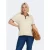 ONLY CARMAKOMA polo ecru gebreid