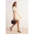 TRENDYOLMİLLA Dames Beige Effen Kort / Mini Kort Casual Skater Jurken