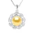 SUN zoetwater parel 9-10mm Golden 925