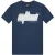 Malelions Junior Font T-Shirt | Navy/Mint