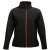 Regatta Opvallende Dames/dames Ablaze Afdrukbaar Soft Shell-jasje (Zwart/Klassiek Rood)