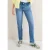 Cecil Dames Jeans met smalle pijpen in Blauw