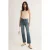 TRENDYOLMİLLA Dames Blauw Effen Recht Hoge taille Jeans