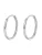 Dear Me Oorbellen ‘Flare M’  zilver