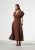 Aaiko Serra Mod 521 Jurk 191016 Bitter Chocolate
