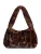 Bershka Schoudertas  bruin / ombergrijs / zwart