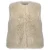 Geisha Gilet Fake Fur Greige