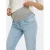 ONLY MATERNITY Olmblush high waist zwangerschaps flared jeans light blue denim