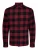 Only & Sons Overhemd ‘Gudmund’  roestrood / zwart
