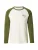 s.Oliver Shirt  kaki / offwhite