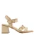ESPRIT leren sandalettes beige