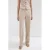 Mango viscose wide leg broek – beige