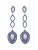 AVANT-GARDE PARIS Oorbellen ‘Romina’  blauw